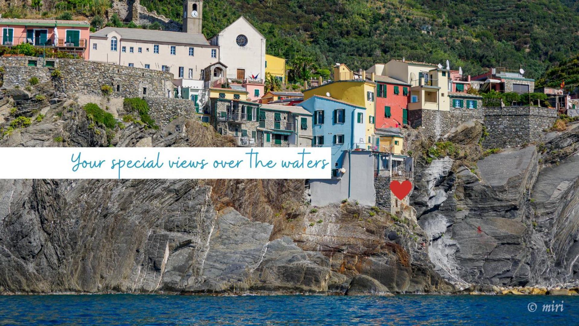 Unda De Ma Sea View Terrace Apartment Vernazza Exteriér fotografie
