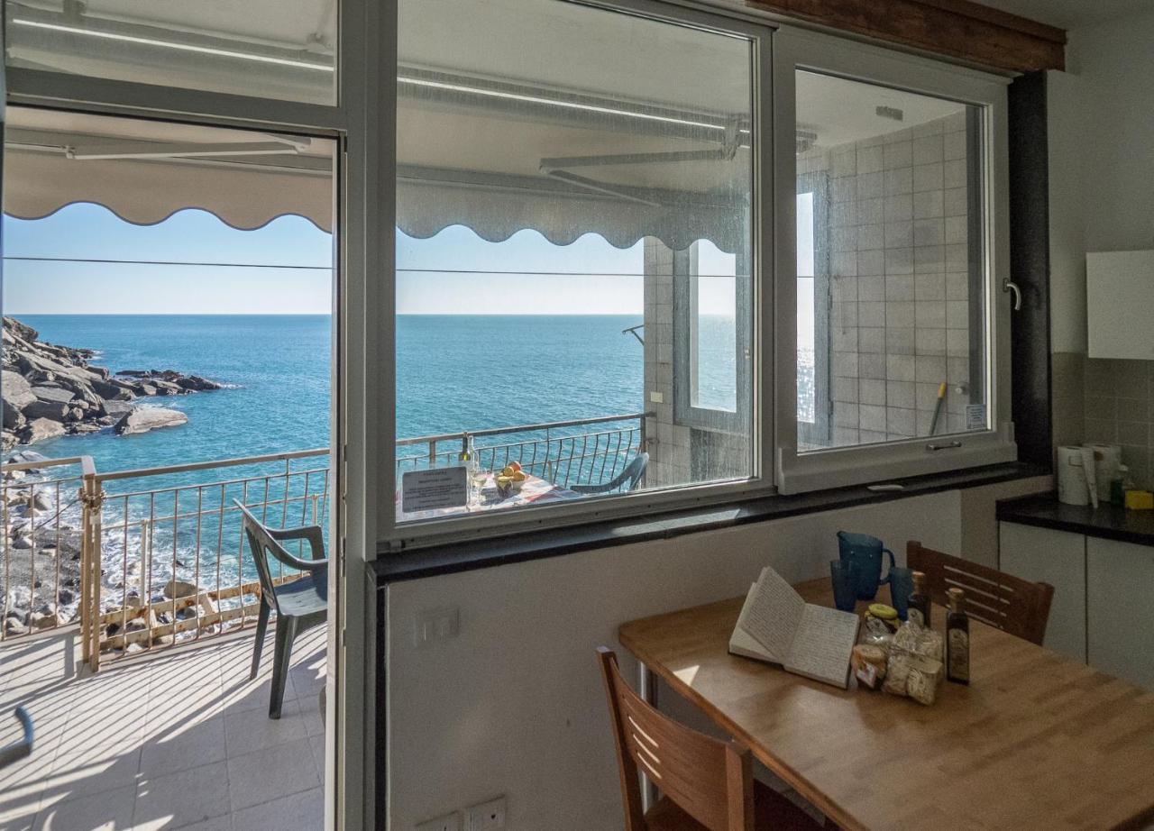 Unda De Ma Sea View Terrace Apartment Vernazza Exteriér fotografie